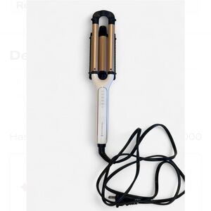 Remington Proluxe 4-in-1 Adjustable Hair Waver White and Gold Hair Styling Tool